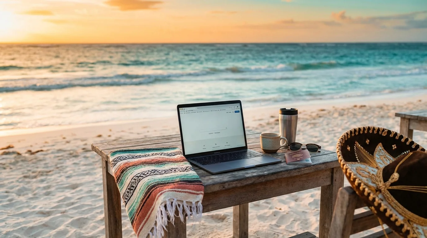 Visa de Nómada Digital México 2025: Guía Completa (Temporal vs Turista)