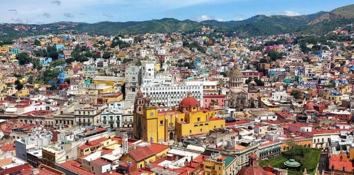 Vista de Guanajuato desde el mirador del Pipila