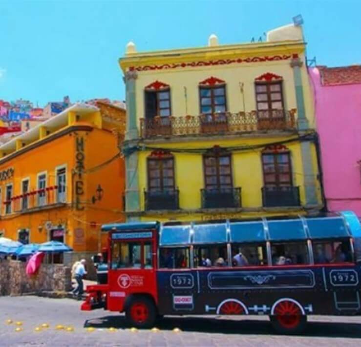 La experiencia de conocer Guanajuato a bordo de un camión cómodo