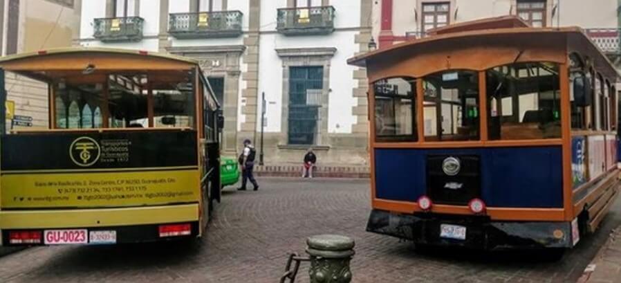 Recorridos turísticos en la ciudad de Guanajuato