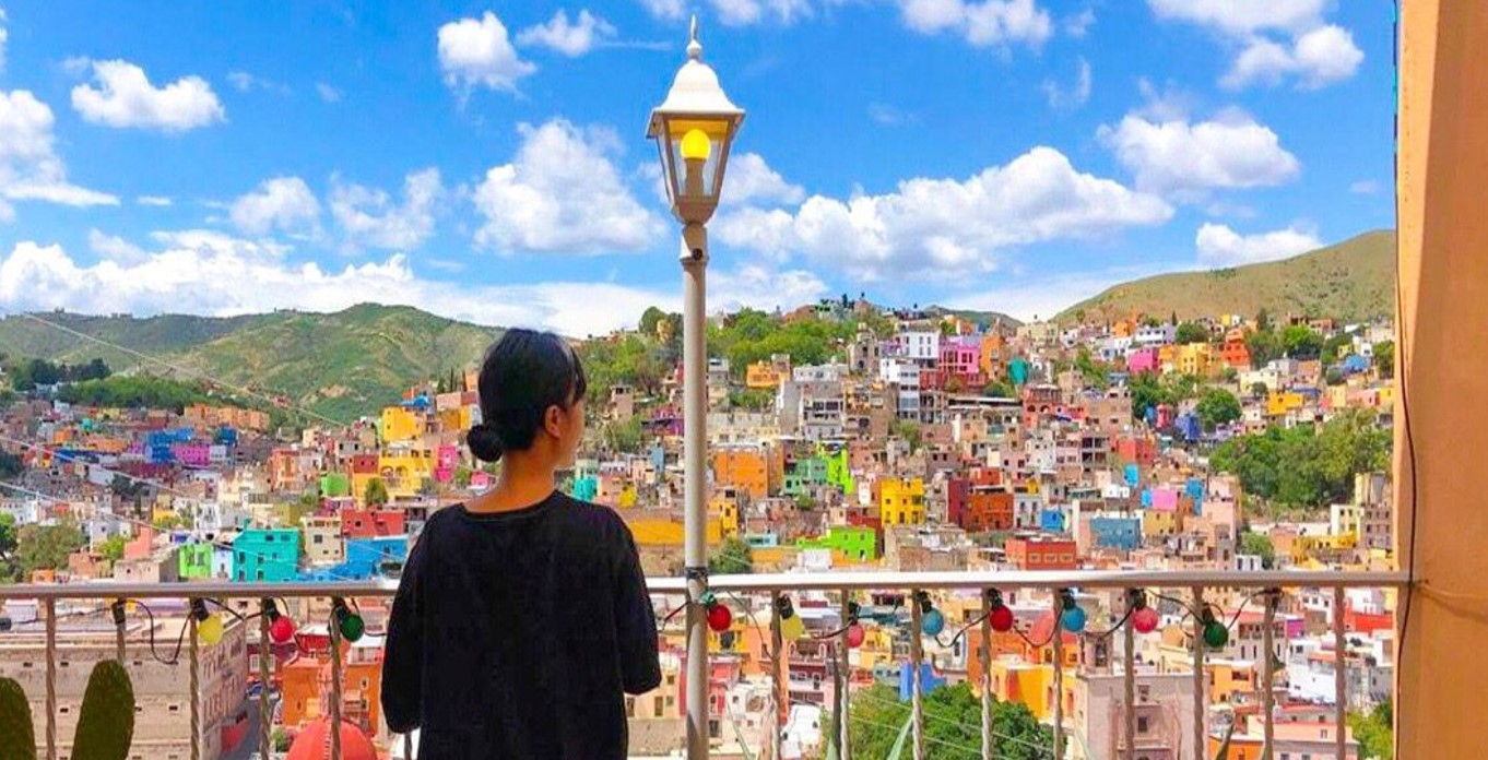 Hospedaje con hermosa terraza Guanajuato