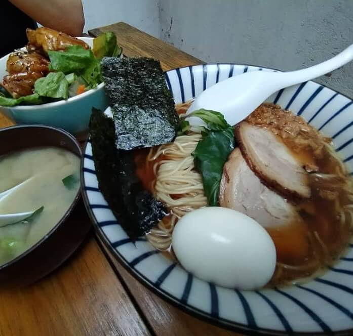 Comida japonés en Delica mitsu